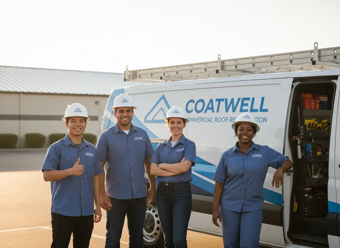 Commercial roof coating company in South Webster, OH